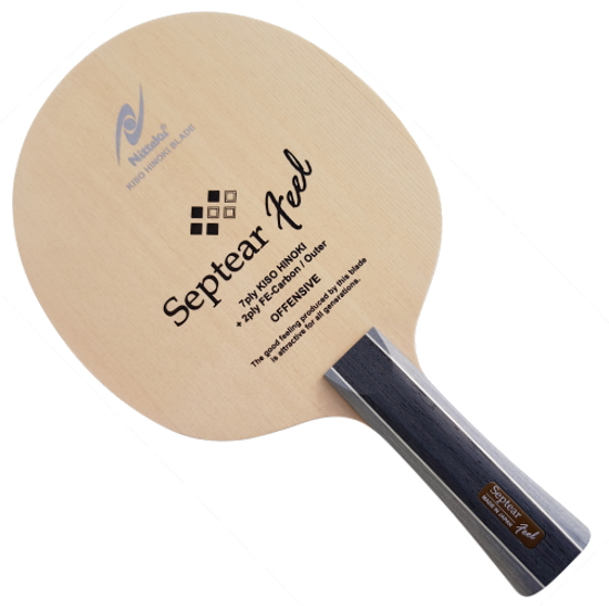 NITTAKU SEPTEAR FELL Kiso Hinoki Table Tennis Blade