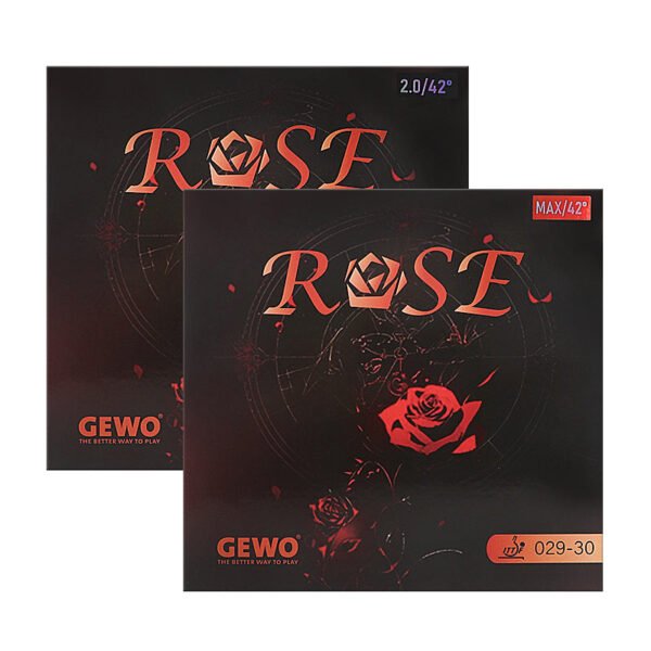 GEWO Rose Table Tennis Rubber