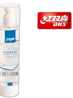 DHS Table Tennis Rubber Back To Sticky Ball Table Cleaning Agent Set