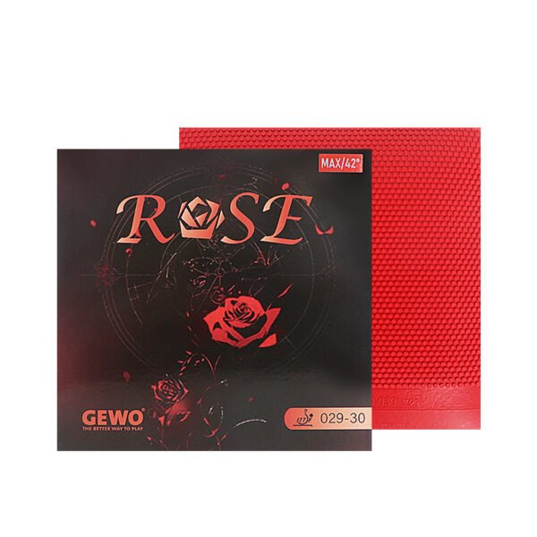 GEWO Rose Table Tennis Rubber