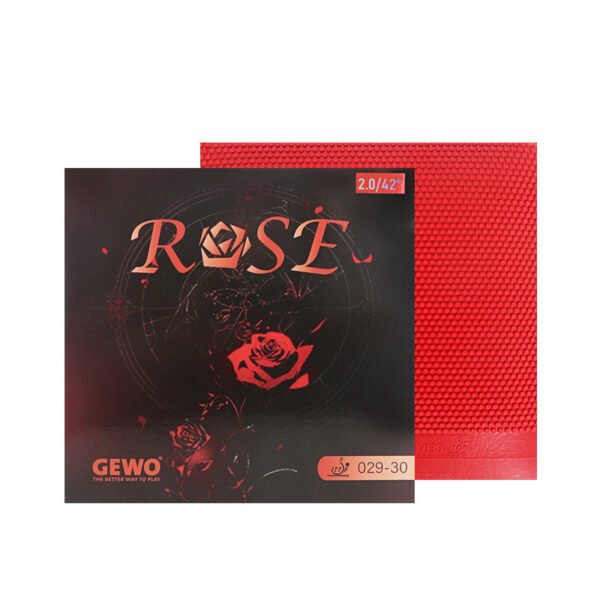 GEWO Rose Table Tennis Rubber