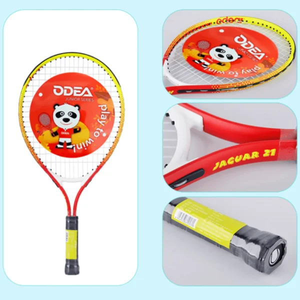 ODEA-Junior-Tennis-Racquet-Children-Tennis-Racket-2 (1) ODEA Junior Tennis Racquet Children Tennis Racket Light Kid Racket With Bag 17-25inch
