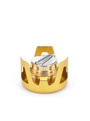 Outdoor Alcohol Stove Kit Camping Stove Safety Lightweight Portable Gold Stove