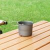 Outdoor Travel Camping Folding Handle Water Cup Coffee Cup Camping Water Cup Camping Cup