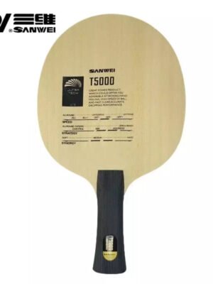 SANWEI T5000 5 Wood 2 Carbon Table Tennis Blade