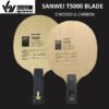 SANWEI T5000 5 Wood 2 Carbon Table Tennis Blade