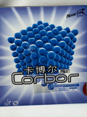 REACTOR Corbor Table Tennis Rubber Loop Plus Attack Pips in 1Pcs
