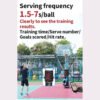 SIBOASI Basketball Rebound Machine – Automatic Ball Return, Smart Training System, Model K2100A