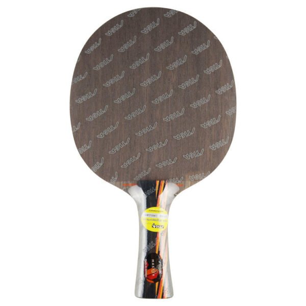 STIGA Black Orange Blue Crystal Carbon Table Tennis Blade