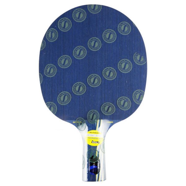 STIGA Black Orange Blue Crystal Carbon Table Tennis Blade