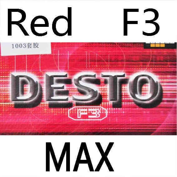 DONIC F1 F2 F3 German Table Tennis Rubber