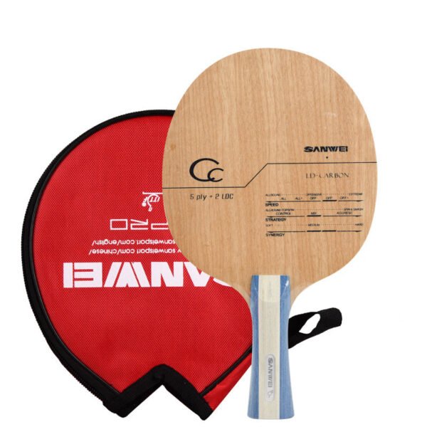 SANWEI CC LD Carbon 7 Layer Wood Table Tennis Blade