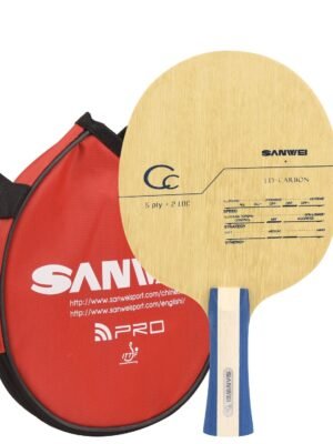 SANWEI CC LD Carbon 7 Layer Wood Table Tennis Blade