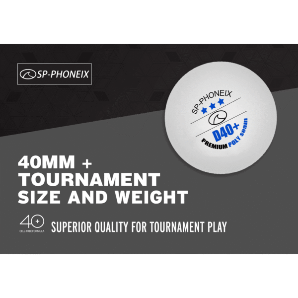 SPPHONEIX 3 Star Table Tennis Balls