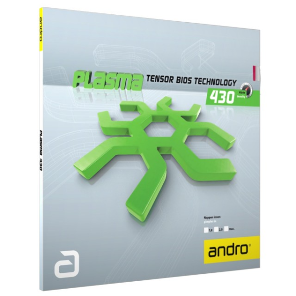 ANDRO Rubber PLASMA 430 Table Tennis Rubber