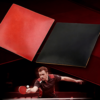 SPP Universal Table Tennis Rubber PingPong Bat Replacement Rubbers Black/Red Universally Suitable for Beginners