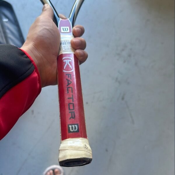 WILSON K Factor Six-One Team 95 Tennis Racquet  Grip Size 4 Weight  289G (Same Photo Condition) 2007 – 2009