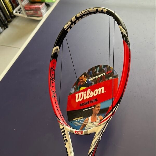 Wilson Steam 99 Tennis Racquet  (Flavia Pennetta) Grip Size 2 Weight 304G