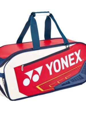 Yonex EXPERT Series Tournament Bag (White/Navy/Red)
