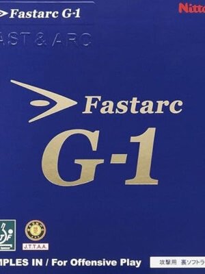 Nittaku Table Tennis Rubber Fastark G-1 MAX, Soft Back Tensionjiu
