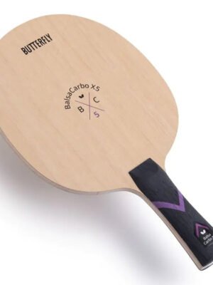 BUTTERFLY Balsa Carbo X5 22 Table Tennis Blade FL