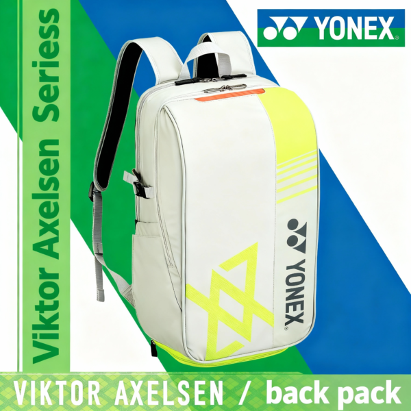 YONEX Club Backpack VA Viktor Axelsen Collection BA52512VEX Grayish Beige