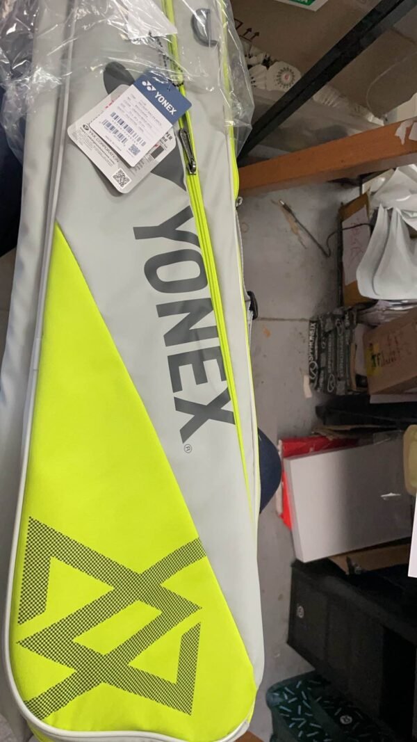 YONEX 2025 Club Racquet Bag VA (6pcs) for Badminton/Tennis - Grayish Beige BA52526VEX