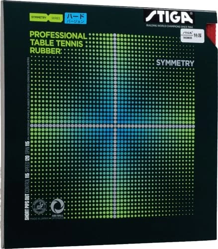 Stiga Table Tennis Rubber Chart Soft Rubber Symmetry NEW