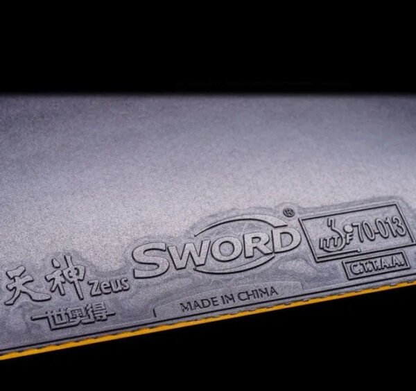 Sword Zeus Provincial verison Table Tennis Rubber