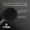 Stiga Pro Carbon Plus 5 Star Table Tennis Bat