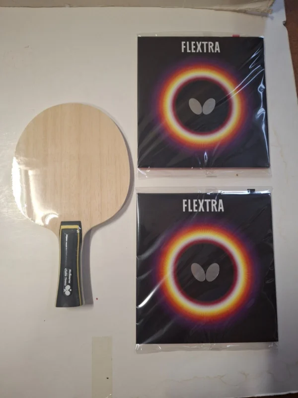 s-l1600 (2) MTT Allround Table Tennis Blade and Butterfly Flextra Table Tennis Rubber