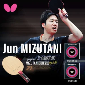 Mizutani Jun ZLC Blade with Dignics 80 Rubbers