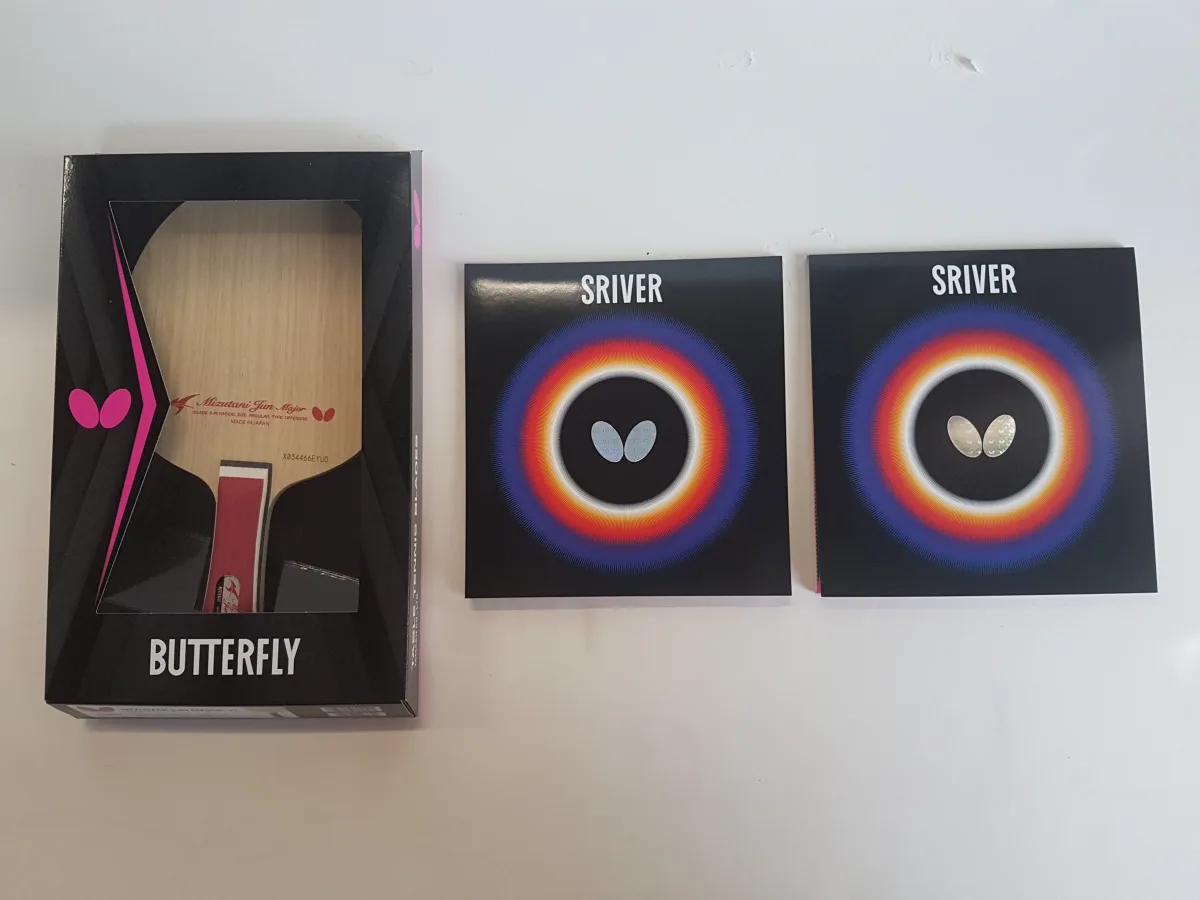 Mizutani Jun Major With Sriver Rubbers