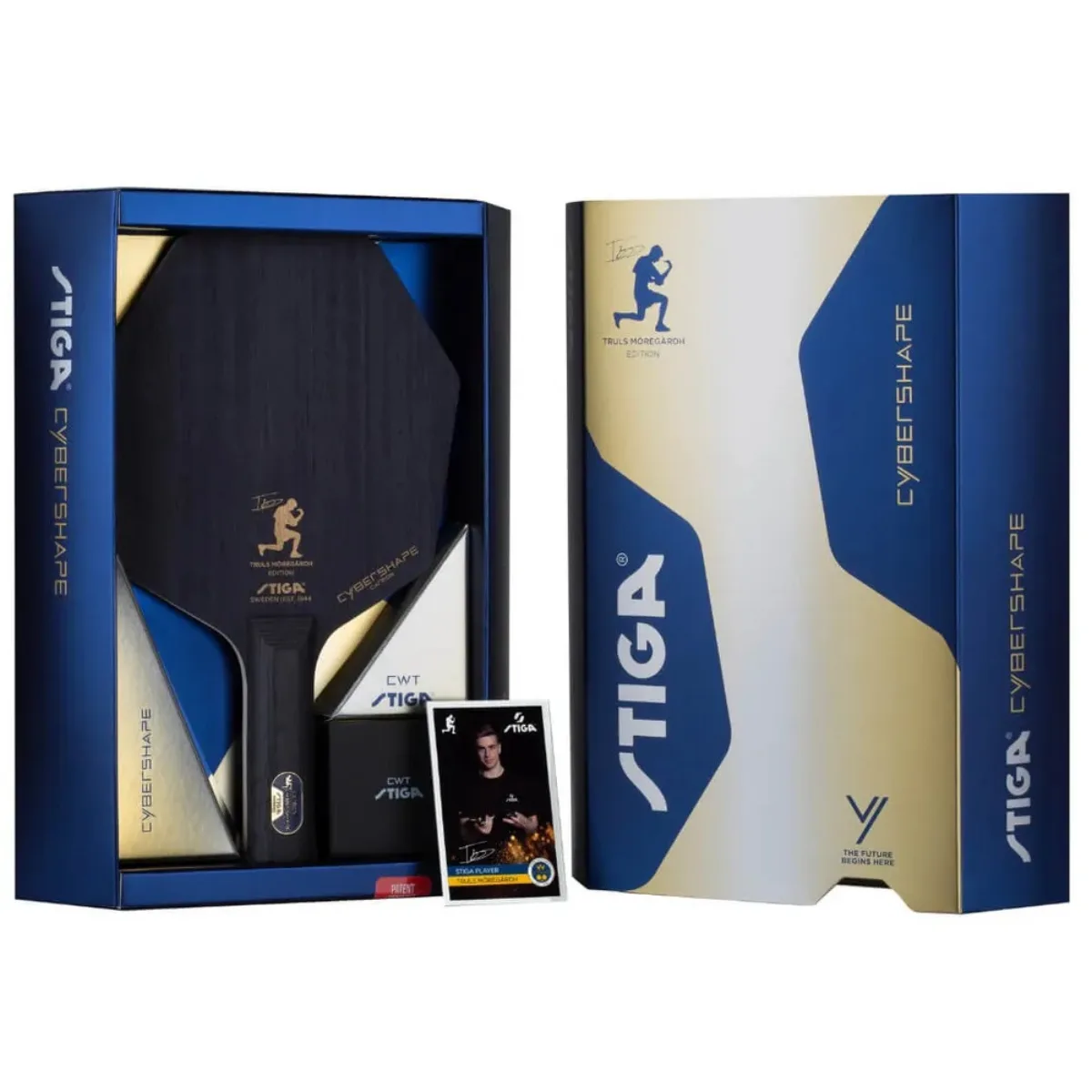 Stiga Cybershape Carbon CWT Truls Edition Table Tennis Blade