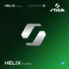 Stiga Helix Hybrid M Table Tennis Rubber