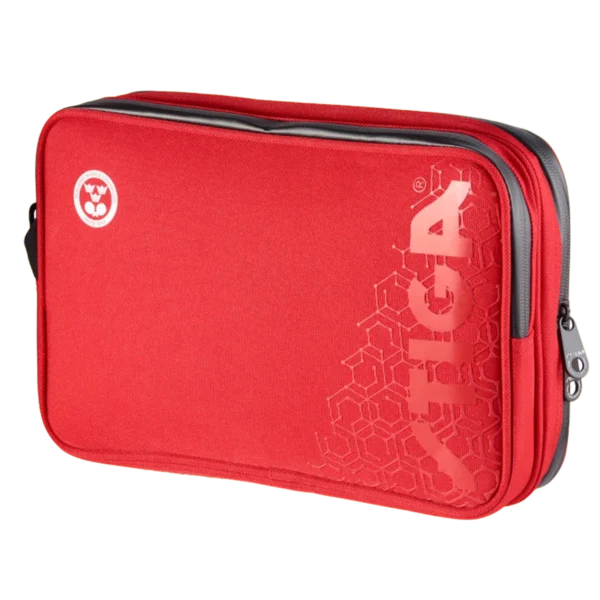 Stiga Hexagon Double Bat Wallet – Red Stiga Hexagon Double Bat Wallet – Red