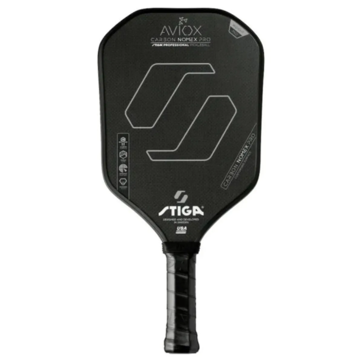 Stiga Pickleball Aviox Carbon Nomex Pro – Silver