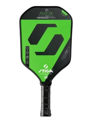 Stiga Pickleball Paddle Aviox Fiber Poly Pro – Green Stiga Pickleball Paddle Aviox Fiber Poly Pro – Green