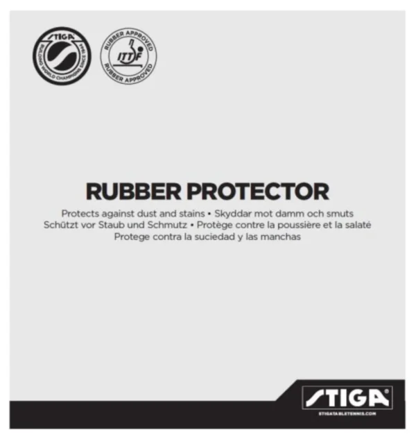 Stiga Rubber Protector Sheet Clear – Double