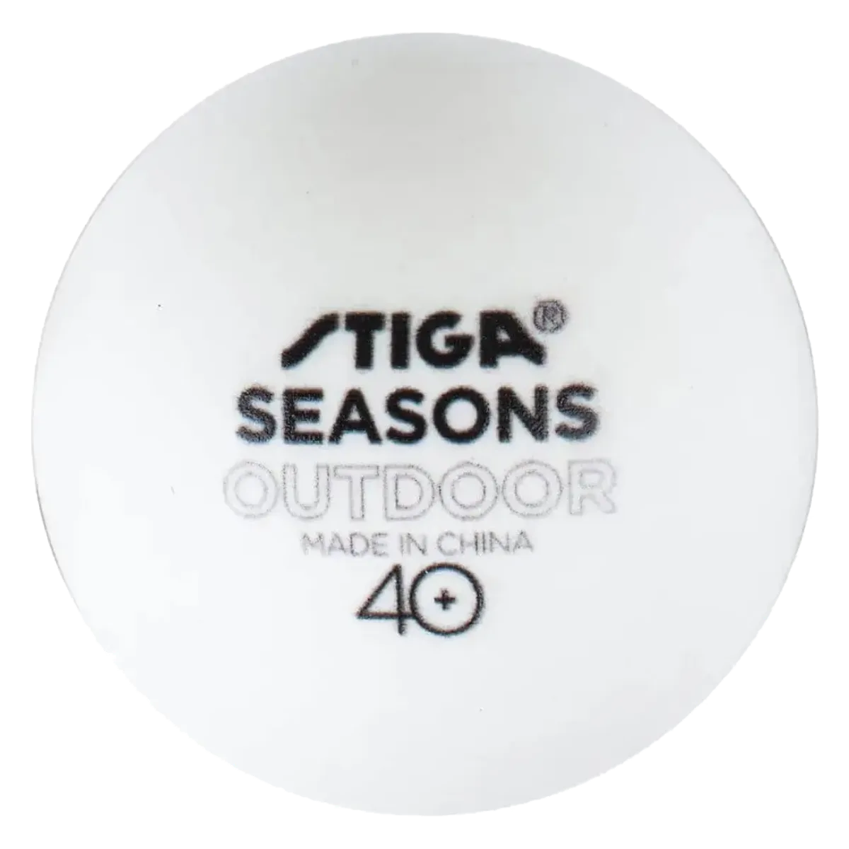 Stiga Seasons 40+ Outdoor Table Tennis Balls