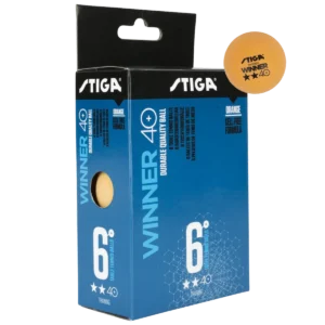 Stiga Winner 40+Table Tennis Balls – Orange