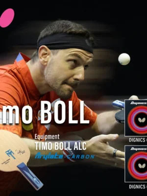 Timo Boll ALC Blade With Dignics 09c Rubbers Timo Boll ALC Blade With Dignics 09c Rubbers