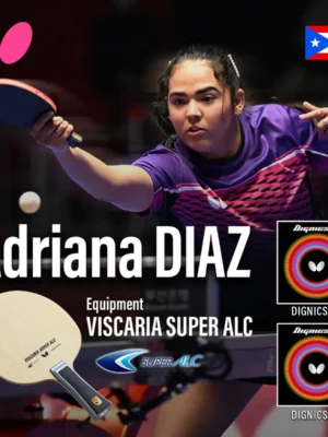 Viscaria Super ALC Blade with Dignics 05 rubbers