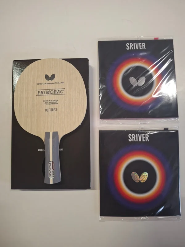 Zoran Primorac Blade (Germany) With Sriver Rubbers Zoran Primorac Blade (Germany) With Sriver Rubbers